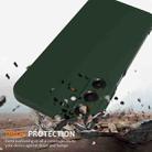 For Samsung Galaxy A15 4G / 5G Shockproof Silicone Magsafe Phone Case(Dark Green) - 2