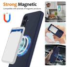 For Samsung Galaxy A16 4G / 5G Shockproof Silicone Magsafe Phone Case(Navy Blue) - 3