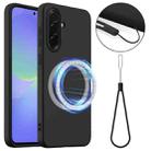 For Samsung Galaxy A36 / A56 5G Shockproof Silicone Magsafe Phone Case(Black) - 1