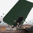 For Samsung Galaxy A36 / A56 5G Shockproof Silicone Magsafe Phone Case(Dark Green) - 2