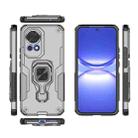 For Huawei nova 12 Metal Kickstand TPU Hybrid PC Phone Case(Grey) - 3