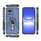 For Huawei nova 12 Metal Kickstand TPU Hybrid PC Phone Case(Blue) - 3