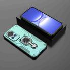 For Huawei nova 12 Metal Kickstand TPU Hybrid PC Phone Case(Green) - 2