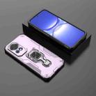 For Huawei nova 12 Metal Kickstand TPU Hybrid PC Phone Case(Purple) - 2