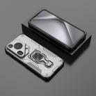 For Huawei Pura 70 Ultra Metal Kickstand TPU Hybrid PC Phone Case(Grey) - 2