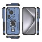 For Huawei Pura 70 Ultra Metal Kickstand TPU Hybrid PC Phone Case(Blue) - 3