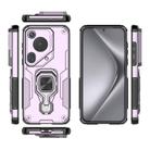 For Huawei Pura 70 Ultra Metal Kickstand TPU Hybrid PC Phone Case(Purple) - 3