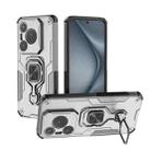 For Huawei Pura 70 Metal Kickstand TPU Hybrid PC Phone Case(Grey) - 1