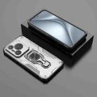 For Huawei Pura 70 Metal Kickstand TPU Hybrid PC Phone Case(Grey) - 2
