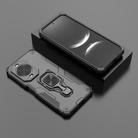 For Huawei nova 14 Metal Kickstand TPU Hybrid PC Phone Case(Black) - 2