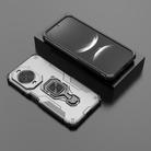 For Huawei nova 14 Metal Kickstand TPU Hybrid PC Phone Case(Grey) - 2