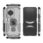 For Huawei nova 14 Metal Kickstand TPU Hybrid PC Phone Case(Grey) - 3