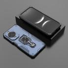 For Huawei nova 14 Metal Kickstand TPU Hybrid PC Phone Case(Blue) - 2