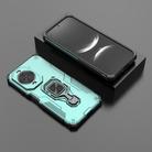 For Huawei nova 14 Metal Kickstand TPU Hybrid PC Phone Case(Green) - 2
