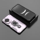For Huawei nova 14 Metal Kickstand TPU Hybrid PC Phone Case(Purple) - 2
