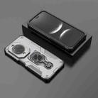 For Huawei nova 14 Ultra Metal Kickstand TPU Hybrid PC Phone Case(Grey) - 2