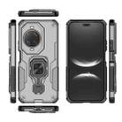 For Huawei nova 14 Ultra Metal Kickstand TPU Hybrid PC Phone Case(Grey) - 3