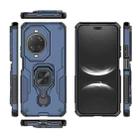 For Huawei nova 14 Ultra Metal Kickstand TPU Hybrid PC Phone Case(Blue) - 3