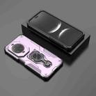 For Huawei nova 14 Ultra Metal Kickstand TPU Hybrid PC Phone Case(Purple) - 2
