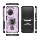 For Huawei nova 14 Ultra Metal Kickstand TPU Hybrid PC Phone Case(Purple) - 3