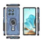 For Motorola Edge 60 Fusion Metal Kickstand TPU Hybrid PC Phone Case(Blue) - 3