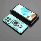 For Motorola Edge 60 Fusion Metal Kickstand TPU Hybrid PC Phone Case(Green) - 2