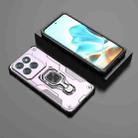 For Motorola Edge 60 Fusion Metal Kickstand TPU Hybrid PC Phone Case(Purple) - 2