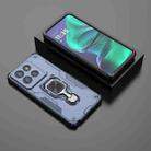 For Motorola Edge 60 Stylus Metal Kickstand TPU Hybrid PC Phone Case(Blue) - 2