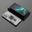 For Motorola Edge 40 Neo Metal Kickstand TPU Hybrid PC Phone Case(Grey) - 2