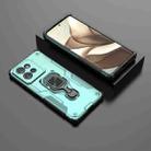 For Motorola Edge 50 Metal Kickstand TPU Hybrid PC Phone Case(Green) - 2