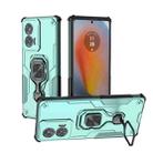 For Motorola Edge 50 Fusion Metal Kickstand TPU Hybrid PC Phone Case(Green) - 1