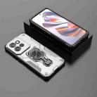 For Motorola Edge 50 Neo Metal Kickstand TPU Hybrid PC Phone Case(Grey) - 2