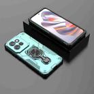 For Motorola Edge 50 Neo Metal Kickstand TPU Hybrid PC Phone Case(Green) - 2