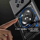 For Huawei Mate 70 Pro Armor Rotating Holder MagSafe Phone Case(Grey) - 3