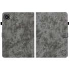 For Lenovo ZhaoYang K10C 10.1 inch Embossed Tiger Pattern Leather Tablet Case(Grey) - 2