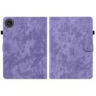 For Lenovo ZhaoYang K10C 10.1 inch Embossed Tiger Pattern Leather Tablet Case(Purple) - 2