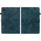 For Lenovo ZhaoYang K10C 10.1 inch Embossed Tiger Pattern Leather Tablet Case(Dark Blue) - 2