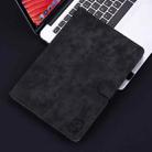 For Lenovo Idea Tab 11 / Xiaoxin Pad 2025 Embossed Tiger Pattern Leather Tablet Case(Black) - 2