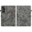 For Lenovo Legion Y700 Gen 4 Embossed Tiger Pattern Leather Tablet Case(Grey) - 3