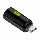 Type-C Port Portable Outdoor Ultra-Low Power 210-230LM Flashlight, Model:Type-C Male(Black) - 2