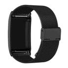 For WHOOP 4.0 Milanese Buckle Metal Steel Mesh Watch Band(Black) - 3