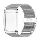 For WHOOP 4.0 Milanese Buckle Metal Steel Mesh Watch Band(Silver) - 1