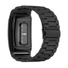 For WHOOP 4.0 Three Beads Solid Metal Watch Band(Black) - 3