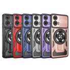 For Motorola Moto G34 Armor Rotating Holder MagSafe Phone Case(Grey) - 2
