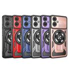 For Motorola Moto G54 Armor Rotating Holder MagSafe Phone Case(Black) - 2