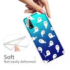 For Huawei P smart 2020 Coloured Drawing Pattern Highly Transparent TPU Protective Case(White Sea Lion) - 2