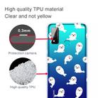 For Huawei P smart 2020 Coloured Drawing Pattern Highly Transparent TPU Protective Case(White Sea Lion) - 3