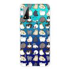 For Huawei P smart 2020 Coloured Drawing Pattern Highly Transparent TPU Protective Case(Mini Cat) - 1