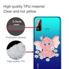 For Huawei P smart 2020 Coloured Drawing Pattern Highly Transparent TPU Protective Case(Little Pink Elephant) - 3