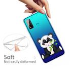 For Huawei P smart 2020 Coloured Drawing Pattern Highly Transparent TPU Protective Case(Bamboo Bear) - 2